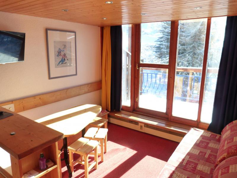 Аренда на лыжном курорте Апартаменты 2 комнат с мезонином 6 чел. (1406) - Résidence l'Aiguille Grive Bât I - Les Arcs - Диван