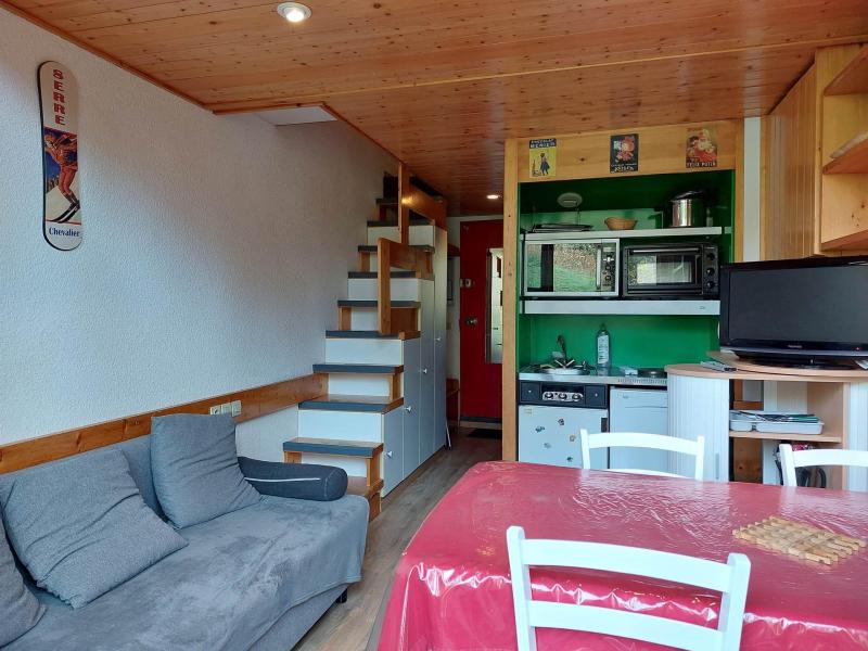 Skiverleih 2-Zimmer-Appartment für 5 Personen (519) - Résidence l'Aiguille Grive Bât I - Les Arcs - Wohnzimmer