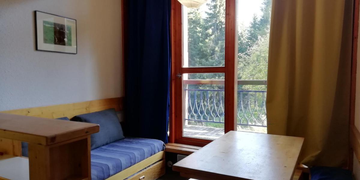 Ski verhuur Appartement 1 kamers mezzanine 5 personen (525) - Résidence l'Aiguille Grive Bât I - Les Arcs - Woonkamer