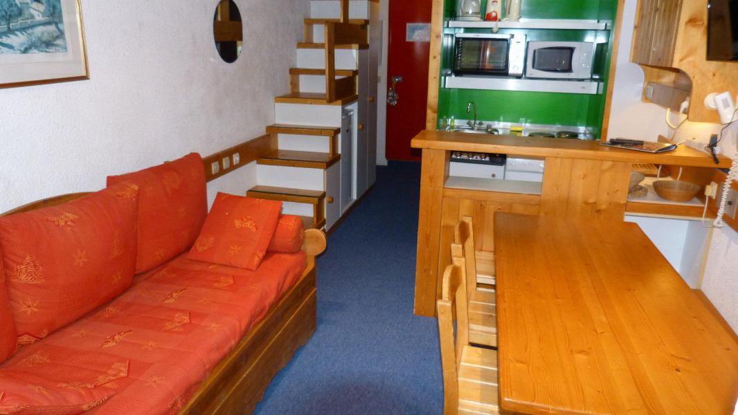 Skiverleih 2-Zimmer-Appartment für 5 Personen (213) - Résidence l'Aiguille Grive Bât II - Les Arcs - Wohnzimmer