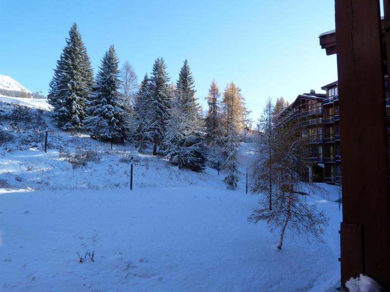 Location au ski Appartement 2 pièces 5 personnes (213) - Résidence l'Aiguille Grive Bât II - Les Arcs - Extérieur hiver