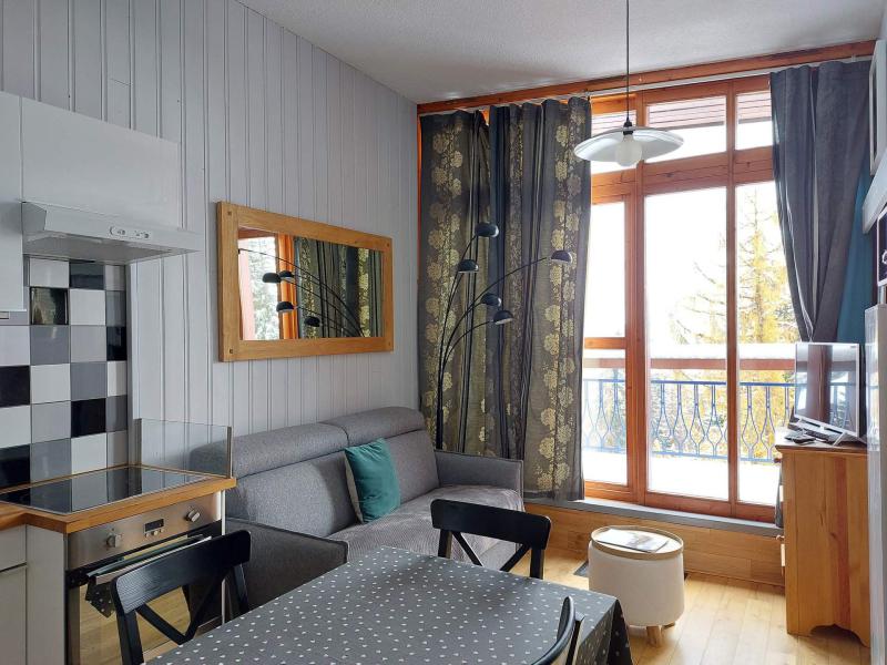 Ski verhuur Appartement 2 kamers 5 personen (328) - Résidence l'Aiguille Grive Bât II - Les Arcs - Woonkamer