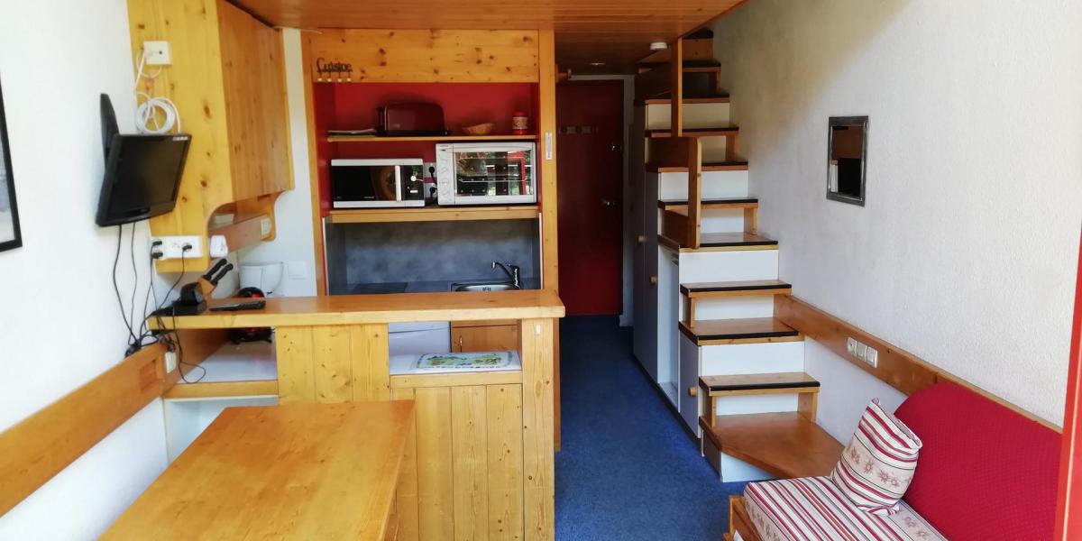 Rent in ski resort Studio mezzanine 5 people (205) - Résidence l'Aiguille Grive Bât II - Les Arcs - Apartment