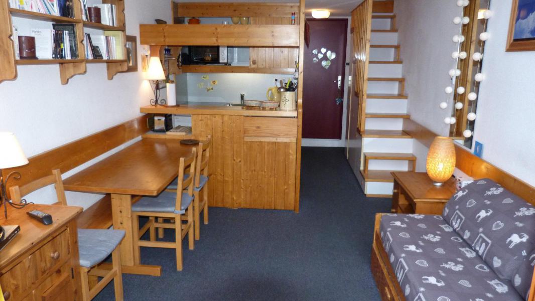 Rent in ski resort 2 room apartment 6 people (618) - Résidence l'Aiguille Grive Bât III - Les Arcs - Living room