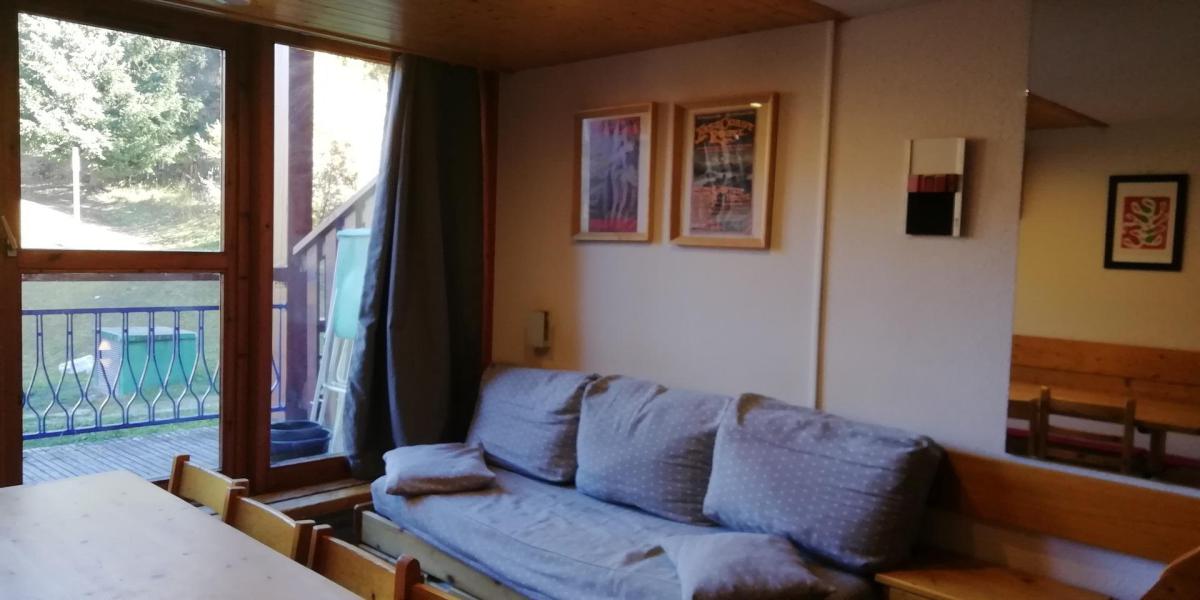 Rent in ski resort 3 room apartment 8 people (209) - Résidence l'Aiguille Grive Bât III - Les Arcs - Living room