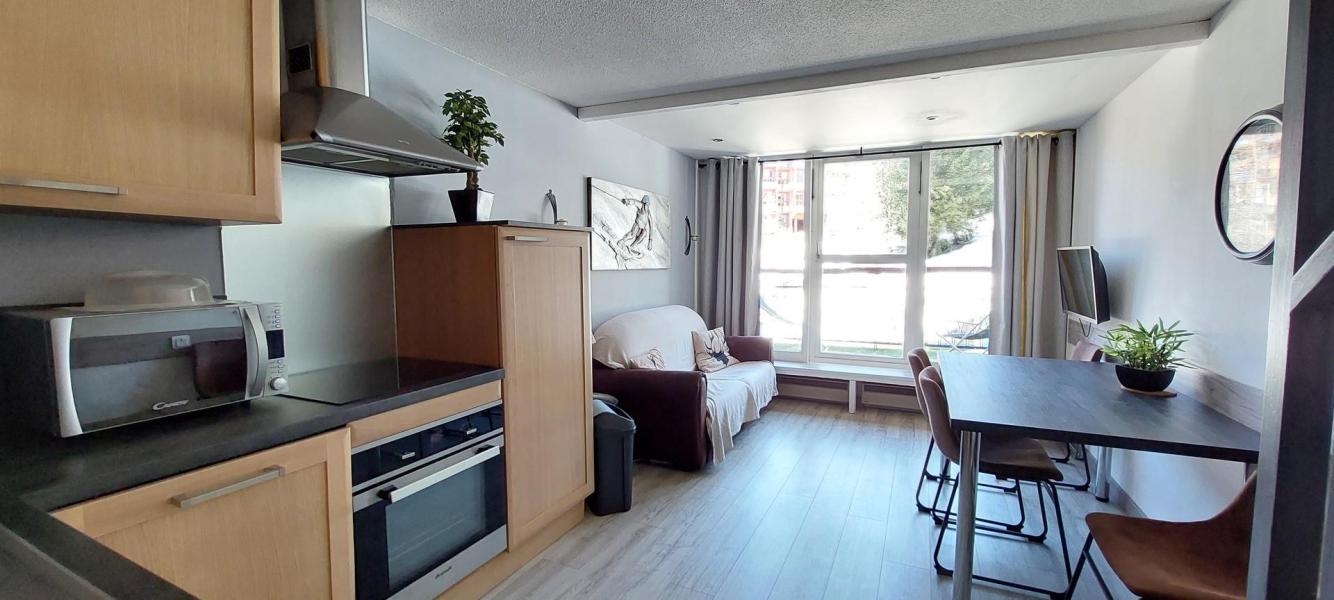 Rent in ski resort 3 room duplex apartment 6 people (211) - Résidence l'Aiguille Grive Bât III - Les Arcs - Living room