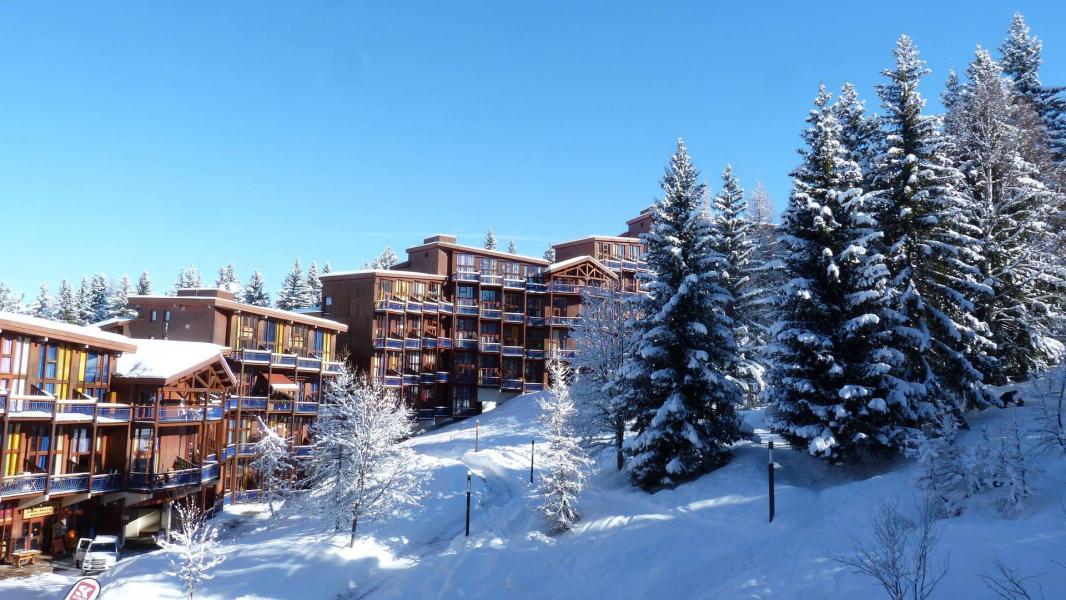 Skiverleih 2-Zimmer-Appartment für 6 Personen (315) - Résidence l'Aiguille Grive Bât III - Les Arcs - Draußen im Winter