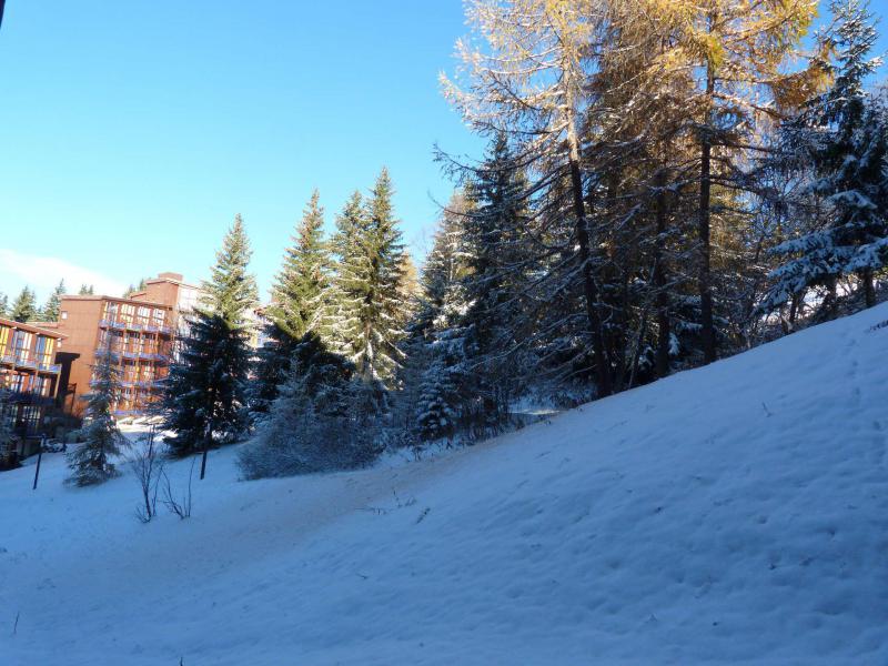Аренда на лыжном курорте Апартаменты 2 комнат 6 чел. (325) - Résidence l'Aiguille Grive Bât III - Les Arcs - зимой под открытым небом