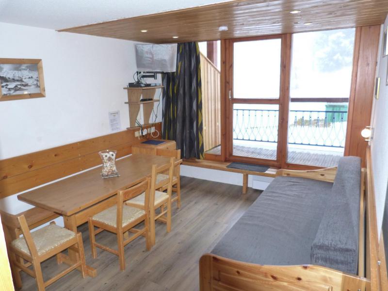 Ski verhuur Appartement 2 kamers 6 personen (213) - Résidence l'Aiguille Grive Bât III - Les Arcs - Woonkamer