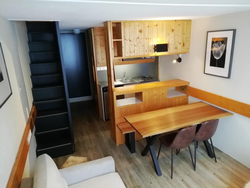 Ski verhuur Appartement 2 kamers 6 personen (325) - Résidence l'Aiguille Grive Bât III - Les Arcs - Keuken