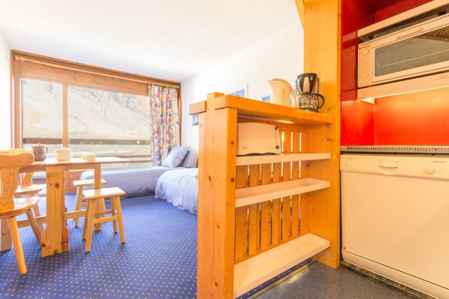 Аренда на лыжном курорте Квартира студия кабина для 4 чел. (418) - Résidence l'Aiguille Rouge - Les Arcs