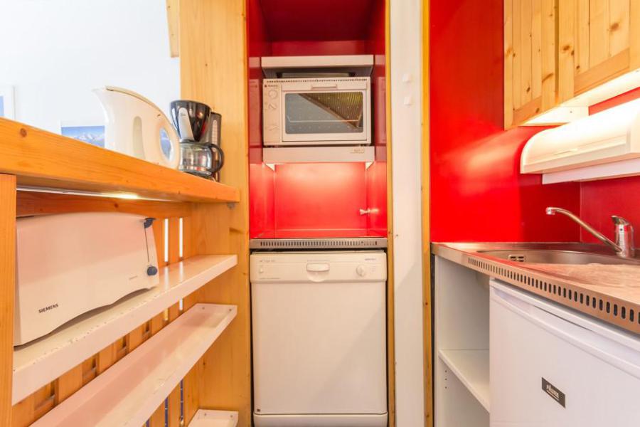 Location au ski Studio cabine 4 personnes (418) - Résidence l'Aiguille Rouge - Les Arcs - Kitchenette