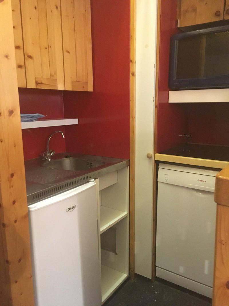 Location au ski Studio cabine 4 personnes (446) - Résidence l'Aiguille Rouge - Les Arcs - Kitchenette