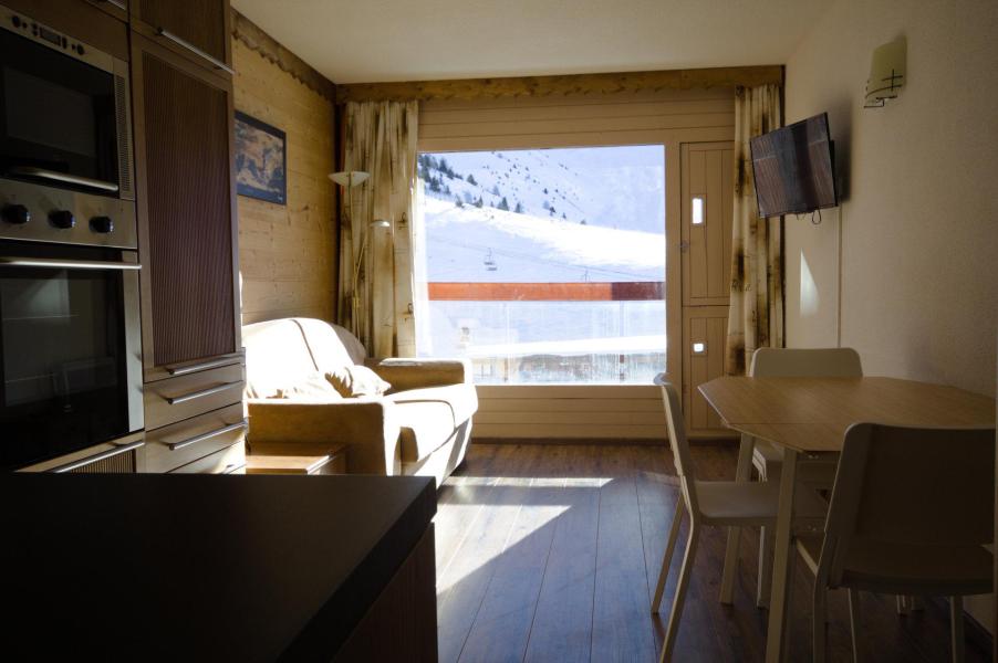 Location au ski Studio cabine 4 personnes (504) - Résidence l'Aiguille Rouge - Les Arcs - Séjour