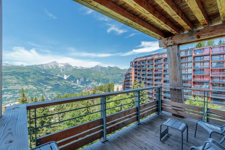 Alquiler al esquí Apartamento 4 piezas para 8 personas (B41) - Résidence L'Ecrin - Les Arcs - Balcón