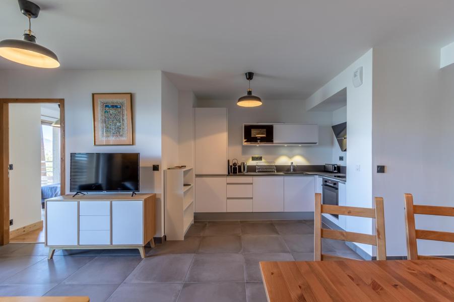 Location au ski Appartement 3 pièces 6 personnes (A21) - Résidence L'Ecrin - Les Arcs - Séjour