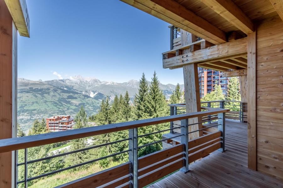 Location au ski Appartement 3 pièces 6 personnes (A21) - Résidence L'Ecrin - Les Arcs - Terrasse