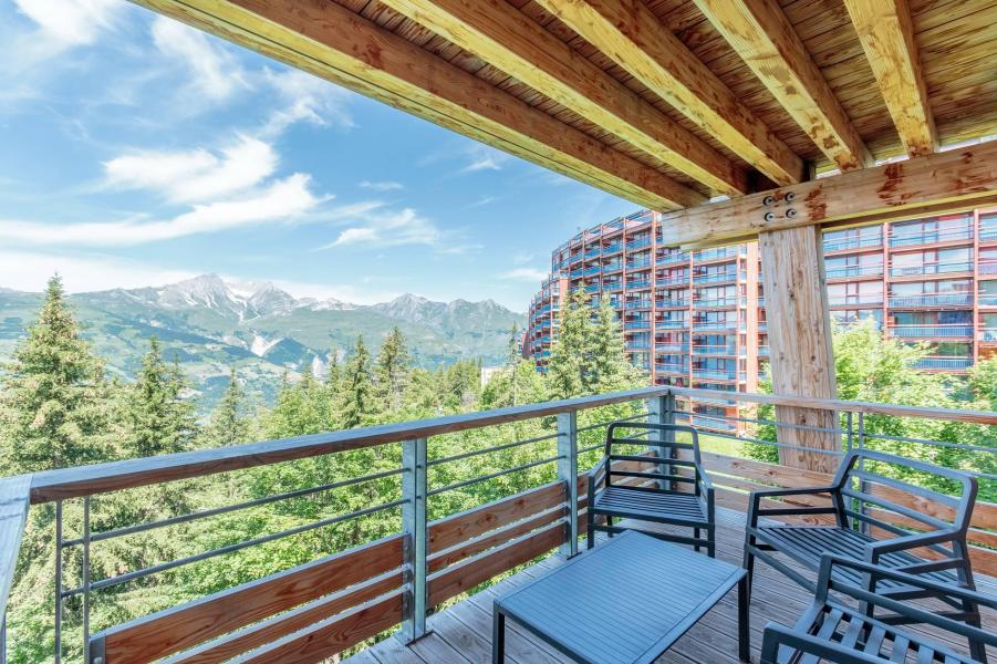 Ski verhuur Appartement 4 kamers 8 personen (B21) - Résidence L'Ecrin - Les Arcs - Balkon