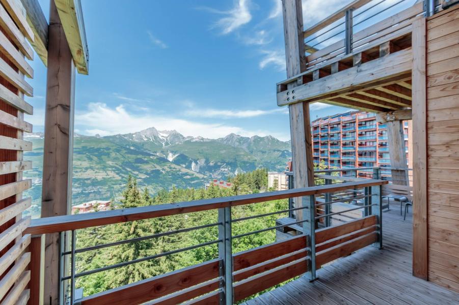 Ski verhuur Appartement 4 kamers 8 personen (B41) - Résidence L'Ecrin - Les Arcs - Balkon