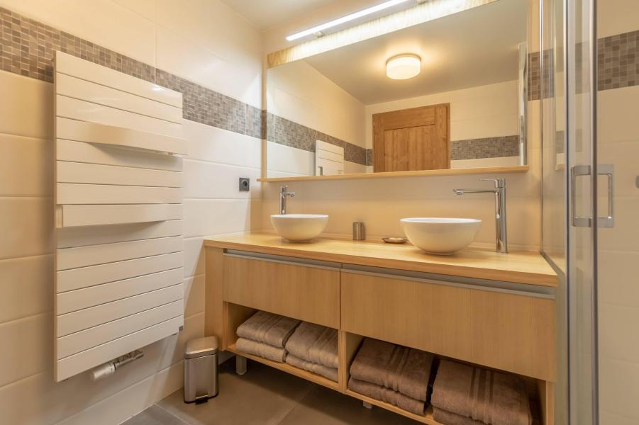 Location au ski Appartement 4 pièces 8 personnes (B21) - Résidence L'Ecrin - Les Arcs - Salle de douche