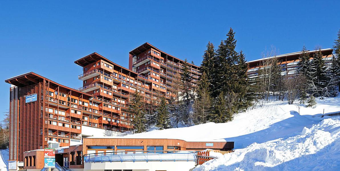 Location au ski Résidence Lagrange le Roc Belle Face - Les Arcs - Extérieur hiver