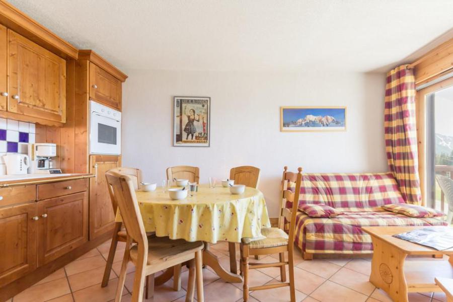 Wynajem na narty Apartament 3 pokojowy 4 osób (6) - Résidence le Chantel - Les Arcs - Pokój gościnny