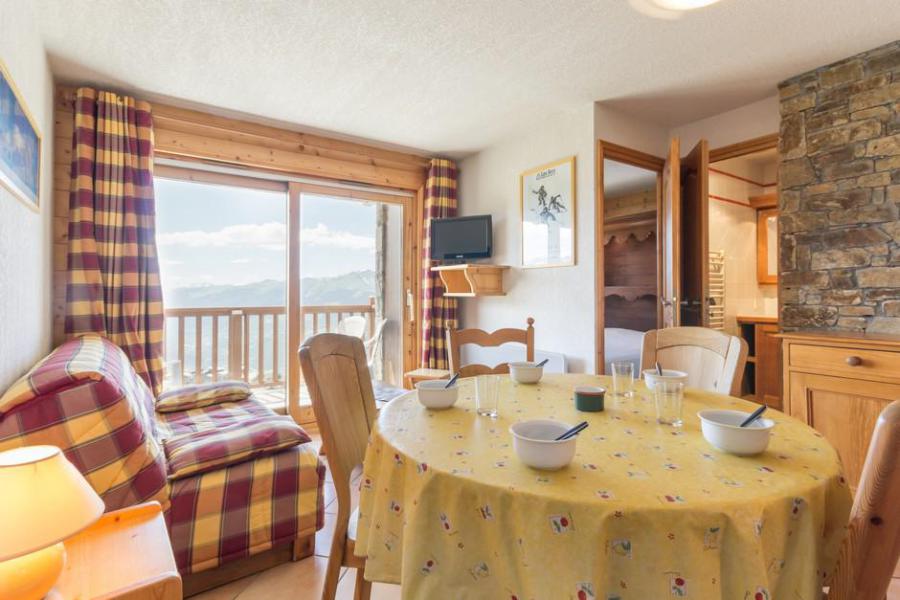 Ski verhuur Appartement 3 kamers 4 personen (6) - Résidence le Chantel - Les Arcs - Woonkamer