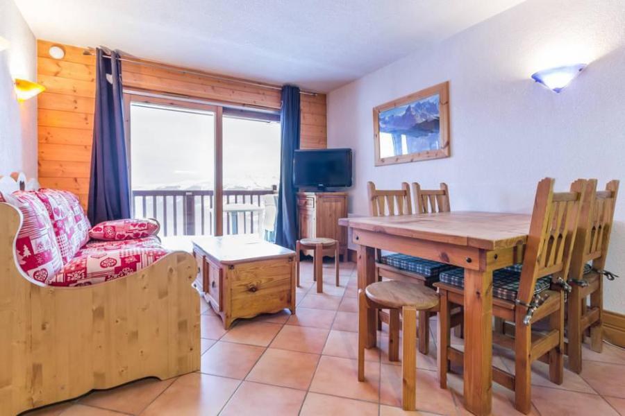 Ski verhuur Appartement 3 kamers 6 personen (13) - Résidence le Chantel - Les Arcs - Woonkamer