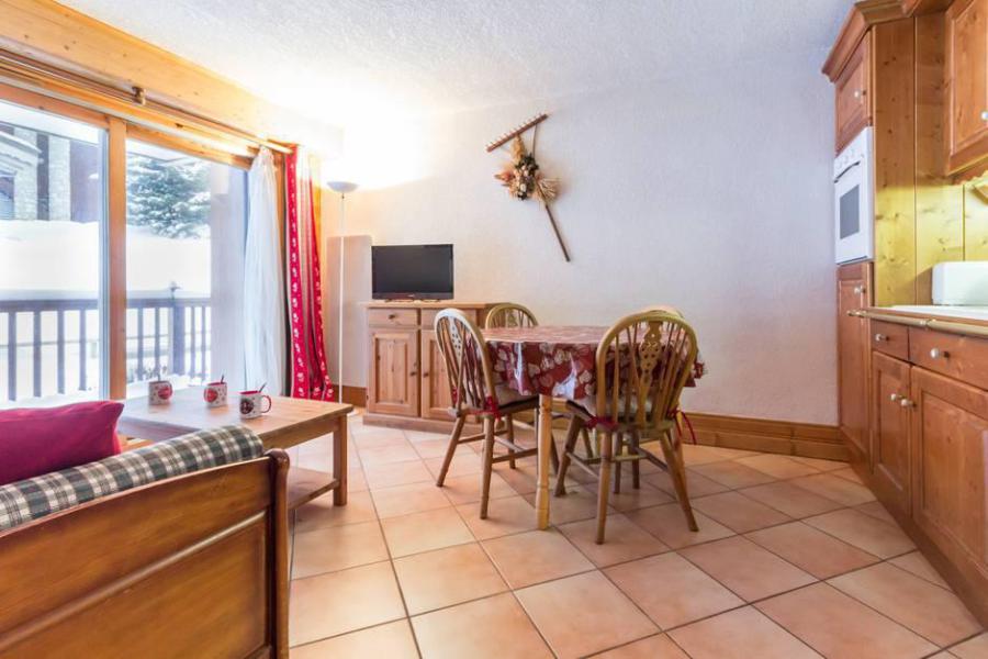 Ski verhuur Appartement 3 kamers 6 personen (17) - Résidence le Chantel - Les Arcs - Woonkamer