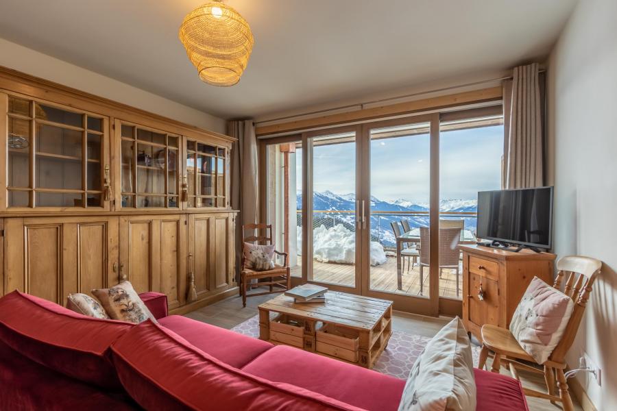 Аренда на лыжном курорте Апартаменты 3 комнат 8 чел. (403) - Résidence le Ridge - Les Arcs - Салон