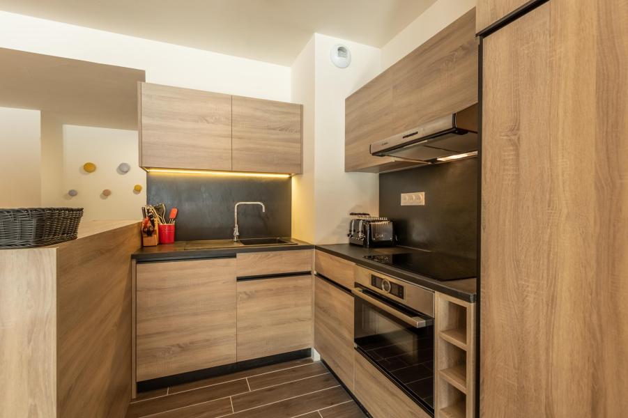 Alquiler al esquí Apartamento cabina 5 piezas para 12 personas (301) - Résidence le Ridge - Les Arcs - Kitchenette