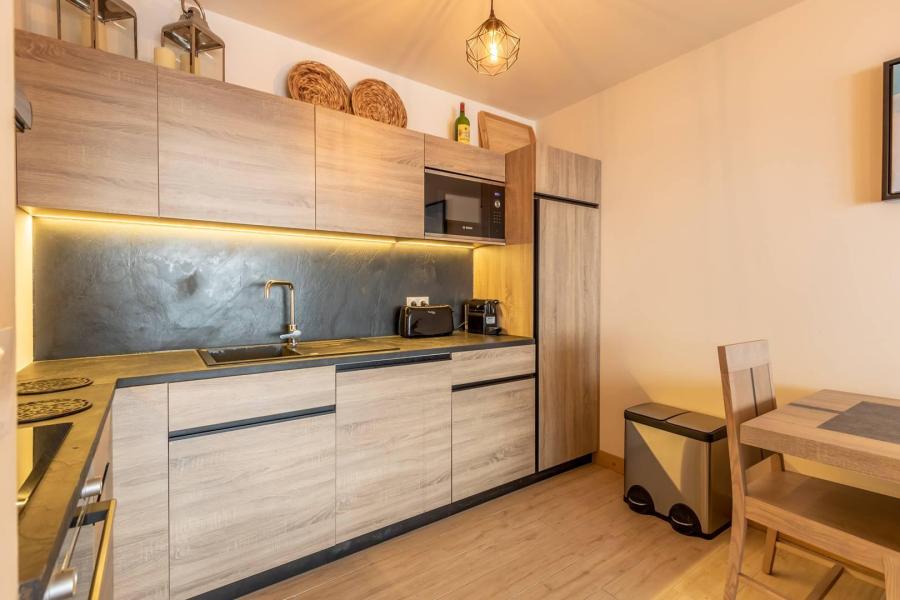 Ski verhuur Appartement 3 kamers 6 personen (504) - Résidence le Ridge - Les Arcs - Keuken