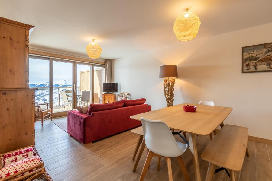 Location au ski Appartement 3 pièces coin montagne 8 personnes (403) - Résidence le Ridge - Les Arcs - Séjour