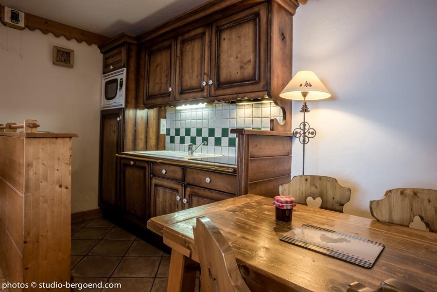 Rent in ski resort 4 room apartment sleeping corner 8 people (B01) - Résidence le Roselend - Les Arcs - Kitchenette