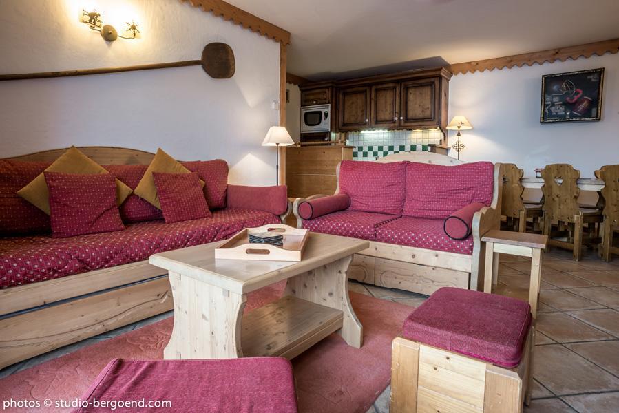 Аренда на лыжном курорте Апартаменты 4 комнат 8 чел. (B01) - Résidence le Roselend - Les Arcs