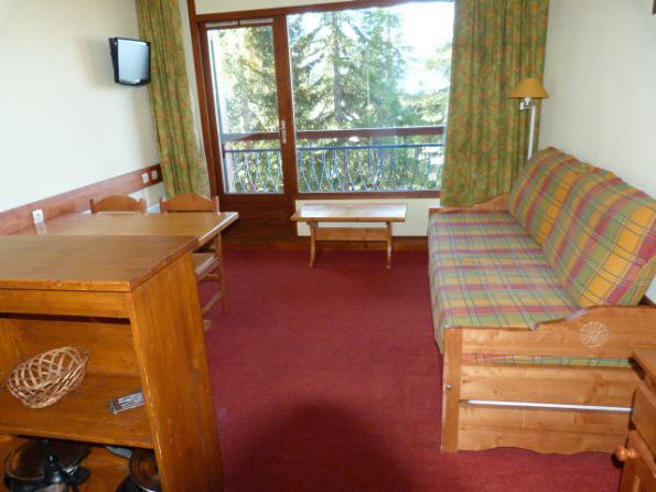 Rent in ski resort 2 room apartment 5 people (505) - Résidence le Ruitor - Les Arcs - Living room