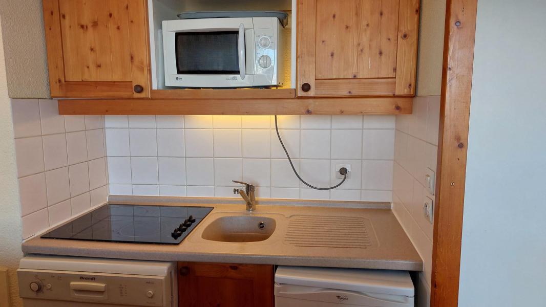 Ski verhuur Appartement 3 kamers 6 personen (416) - Résidence le Ruitor - Les Arcs - Keukenblok