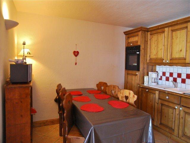 Rent in ski resort 4 room duplex apartment 6 people (B16) - Résidence le St Bernard - Les Arcs - Kitchen