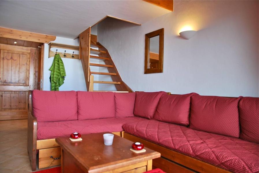 Rent in ski resort 4 room duplex apartment 6 people (B16) - Résidence le St Bernard - Les Arcs - Living room