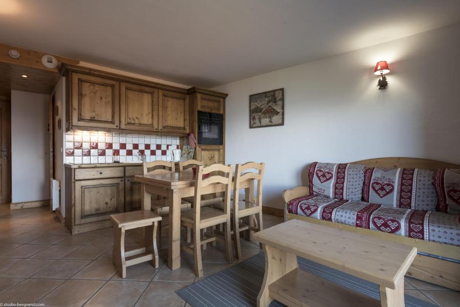 Ski verhuur Appartement 3 kamers 4 personen (B04) - Résidence le St Bernard - Les Arcs - Woonkamer