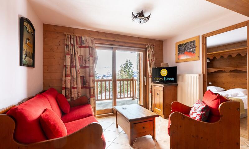 Ski verhuur Appartement 4 kamers 8 personen (Sélection 55m²-1) - Résidence les Alpages de Chantel - Maeva Home - Les Arcs - Buiten winter