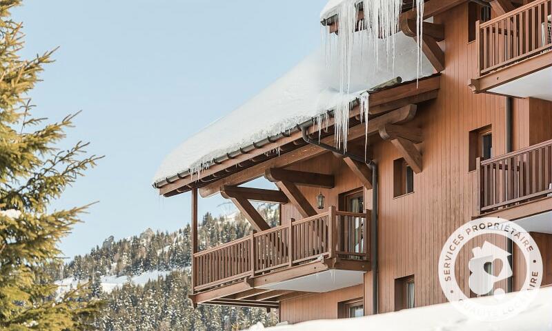 Ski verhuur Résidence les Alpages de Chantel - Maeva Home - Les Arcs - Buiten winter