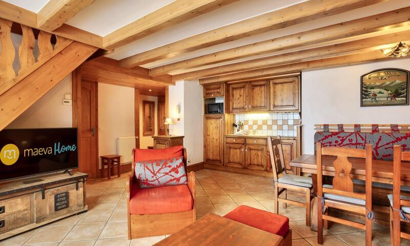 Аренда на лыжном курорте Апартаменты 4 комнат 8 чел. (Prestige 63m²-2) - Résidence les Alpages de Chantel - Maeva Home - Les Arcs - зимой под открытым небом