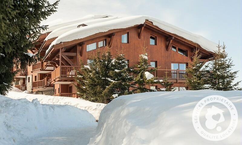 Skiverleih Résidence les Alpages de Chantel - MH - Les Arcs - Draußen im Winter