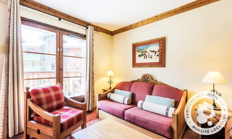 Vacances en montagne Appartement 2 pièces 4 personnes (Sélection 36m²-1) - Résidence Les Arcs 1950 le Village - Maeva Home - Les Arcs - Extérieur hiver