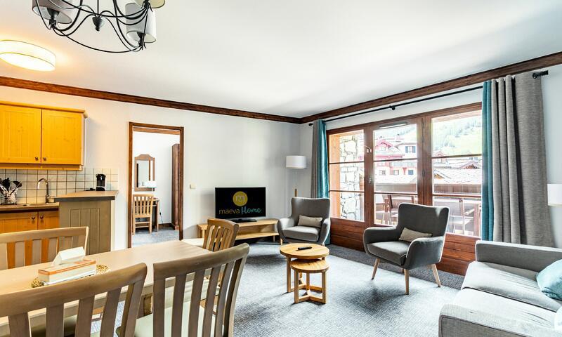 Location au ski Appartement 3 pièces 6 personnes (Prestige 57m²) - Résidence Les Arcs 1950 le Village - Maeva Home - Les Arcs - Extérieur hiver