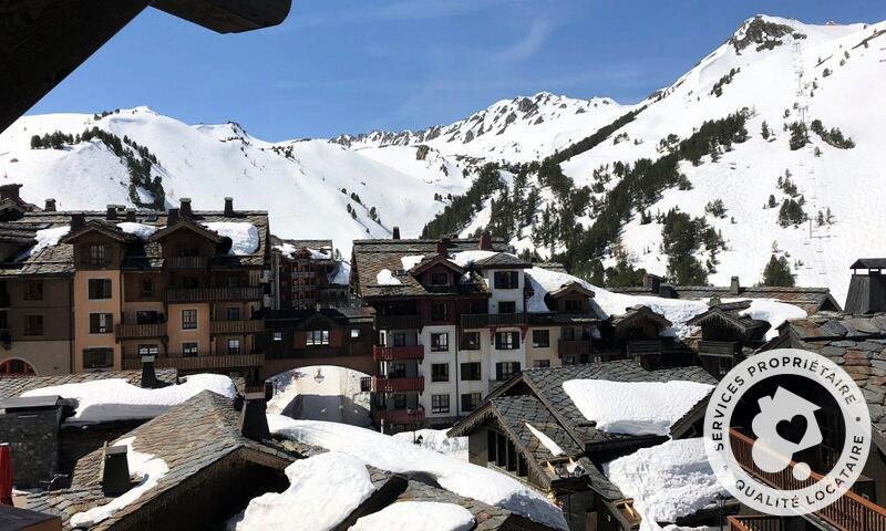 Wynajem na narty Résidence Les Arcs 1950 le Village - MH - Les Arcs - Zima na zewnątrz