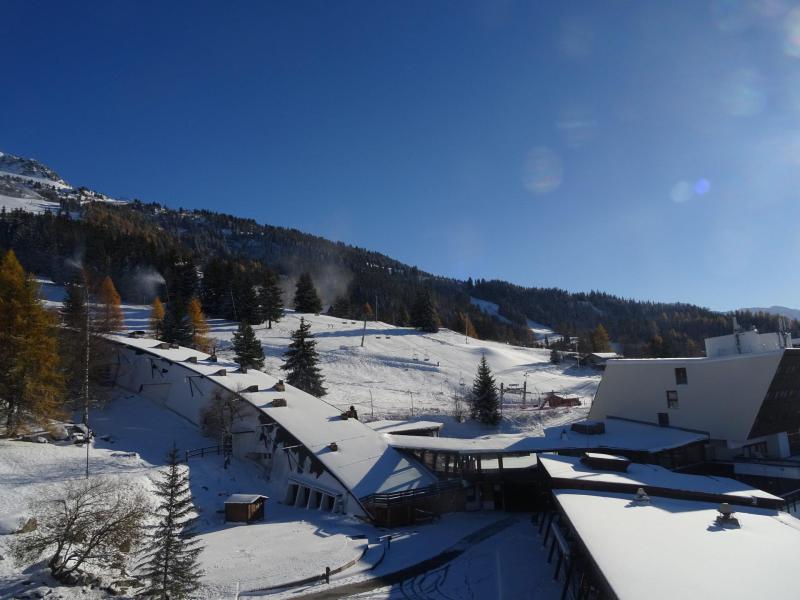 Location au ski Studio 4 personnes (3089) - Résidence les Arolles - Les Arcs - Extérieur hiver