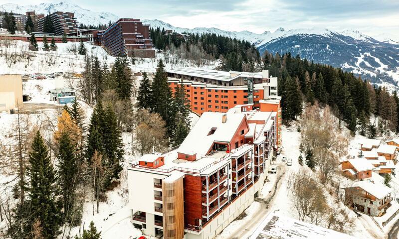 Аренда на лыжном курорте Résidence les Chardons - MH - Les Arcs - зимой под открытым небом