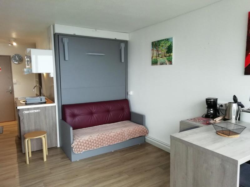 Rent in ski resort Studio 2 people (311) - Résidence les Charmettes - Les Arcs - Living room
